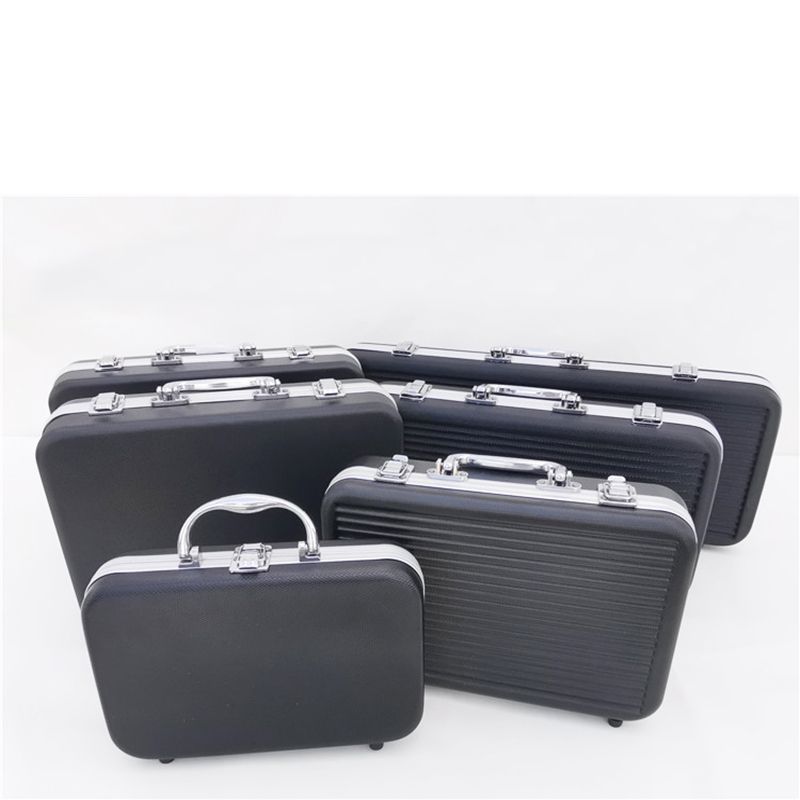 Portable Plastic Aluminum Alloy Toolbox Suitcase Impact