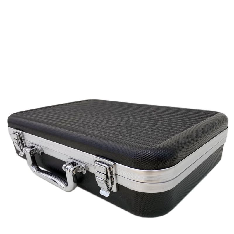 Portable Plastic Aluminum Alloy Toolbox Suitcase Impact