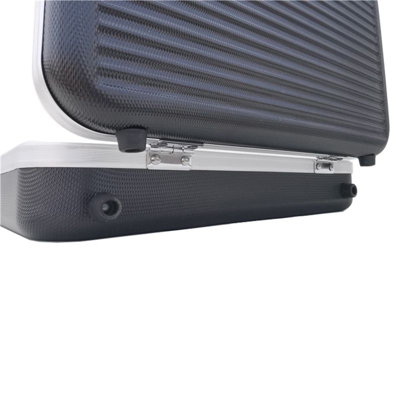 Portable Plastic Aluminum Alloy Toolbox Suitcase Impact