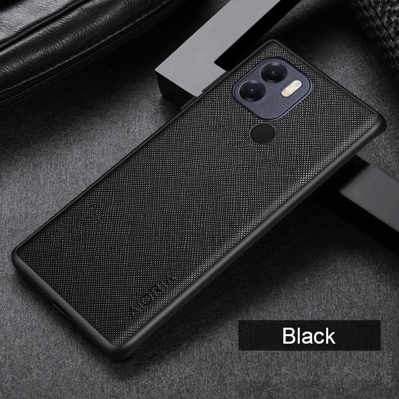 Case for Xiaomi Redmi A1 A2 plus Funda cross pattern leather cover luxury coque for Redmi A1 Plus case flip cover