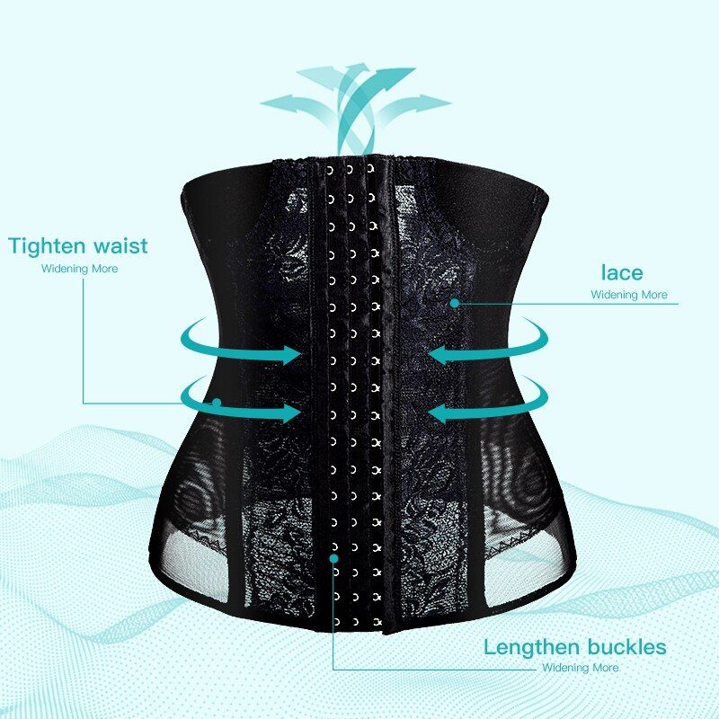 Waist Trainer Maternity Bandage Post-partum Support Postpartum Belt Slimming Sheath Woman Belly Slimming Shaping Strap Bandage(#black)