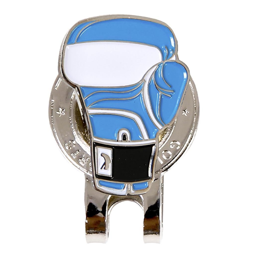 Clip With  Golf Ball Marker For Golf Blue