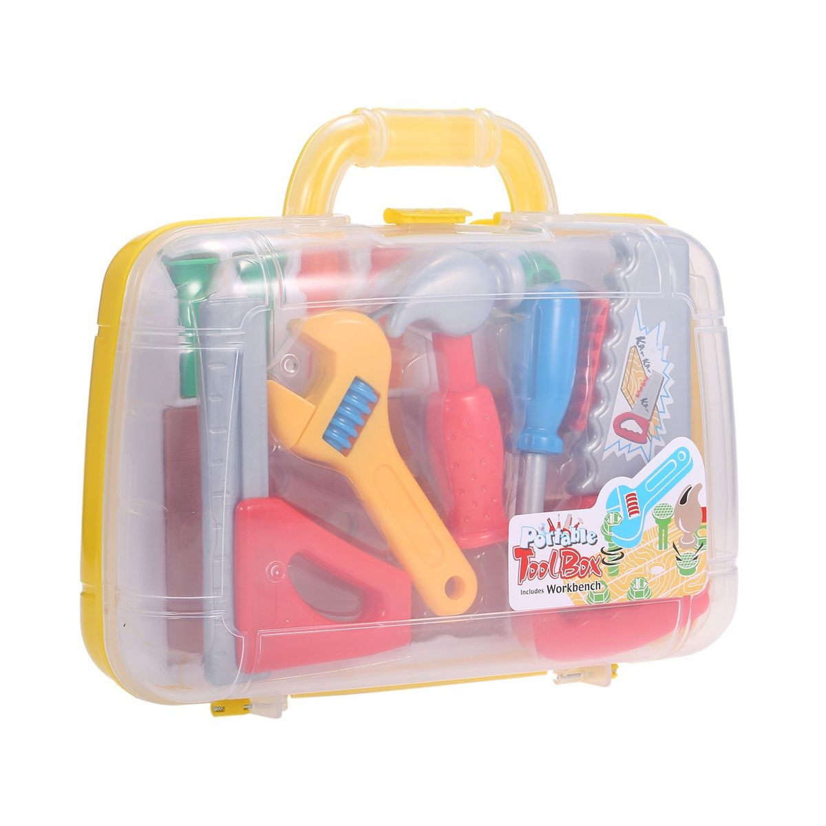Tool Box Kit Playset With Carrycase Plastics Toys For