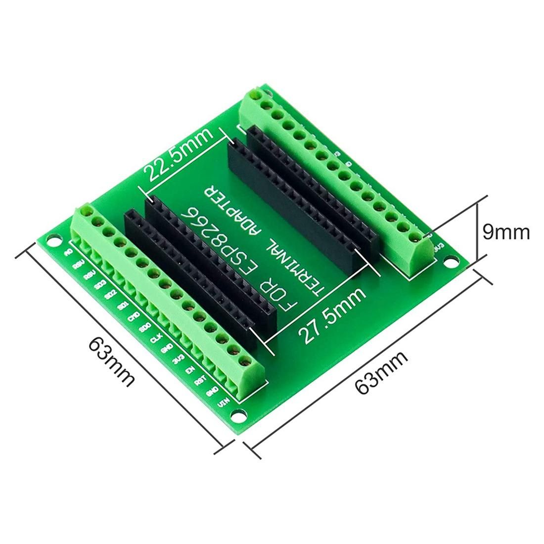 2PCS ESP8266 Breakout Board GPIO 1 Into 2 for ESP8266