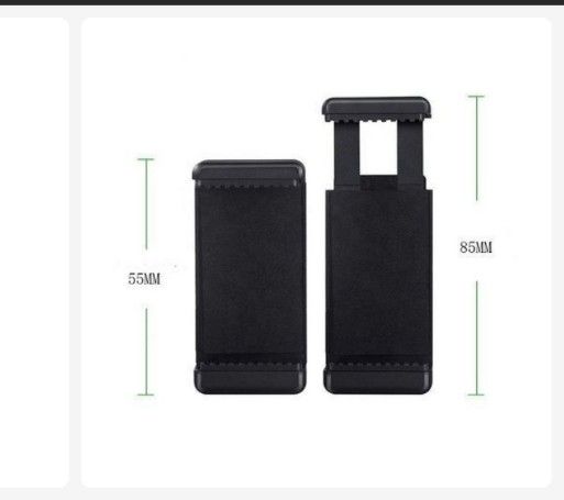 Mobile Phone Clip Holder For Smart Phone  Black