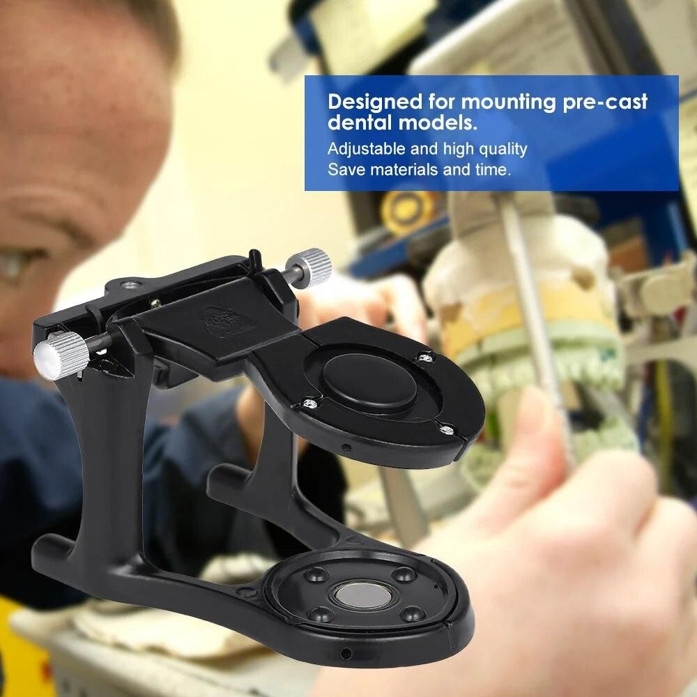 Adjustable Denture Magnetic Articulator High Quality Articulator for Mounting Pre-cast Models Laboratory Equipment