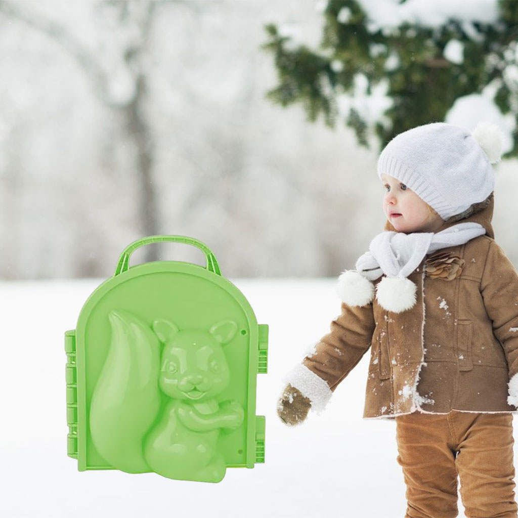 Squirrel Shape Snowball Maker Clip Activities Kids Play
