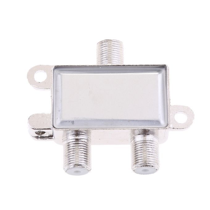 2 Way Splitter 51000MHz Signal CATV Splitter TV Antenna Coaxial HDTV