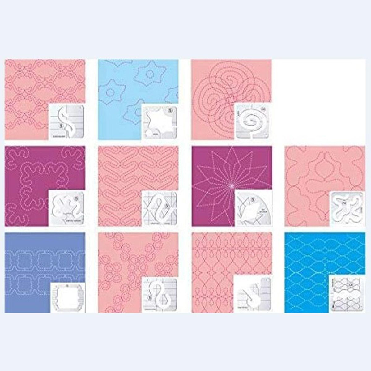 Domestic DIY Patchwork Clear Multifunctional Acrylic