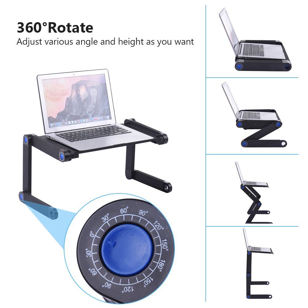 YL807 Desk Stand Foldable Adjustable Aluminum Portable