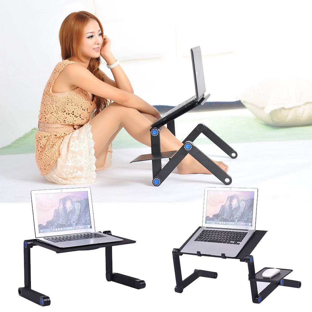 YL807 Desk Stand Foldable Adjustable Aluminum Portable