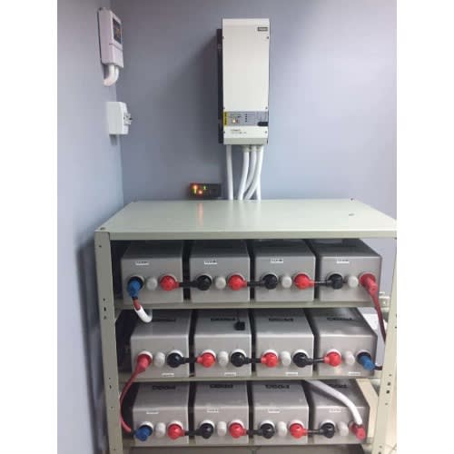 Complete 5kva 48v Inverter Installation With 8 Batteries & 16 Panels