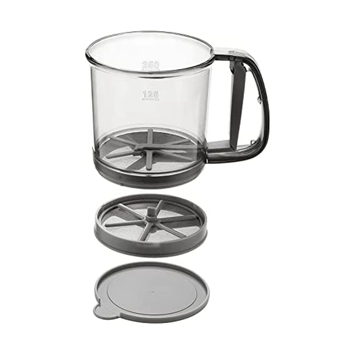 Flour Sifter for Baking, Double-Layer Extra Fine Mesh Sieve