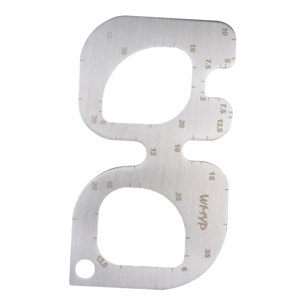 1x R Rule Gauge DIY Leather Measure Accs Proofing Layout