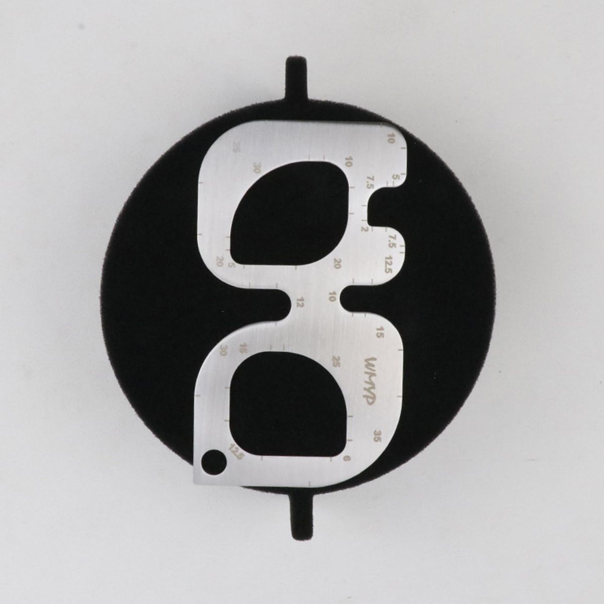 1x R Rule Gauge DIY Leather Measure Accs Proofing Layout