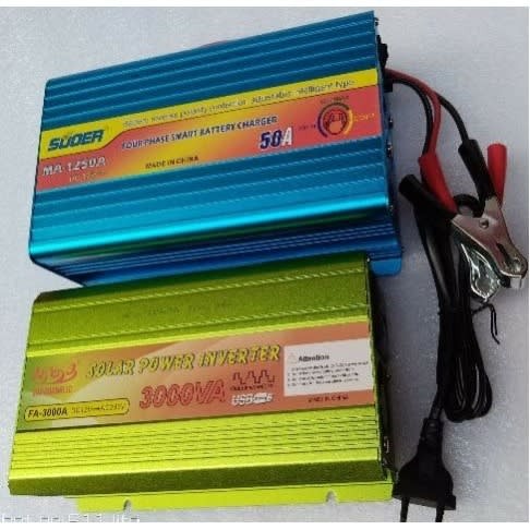3000w Power Inverter With 50a Battery Charger