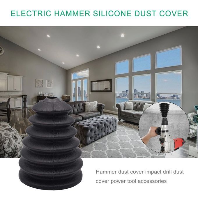 Rubber Drill Dust  Olle Tor S Alable Dust  Olle Tor Dustproof  Olle Tion-Black