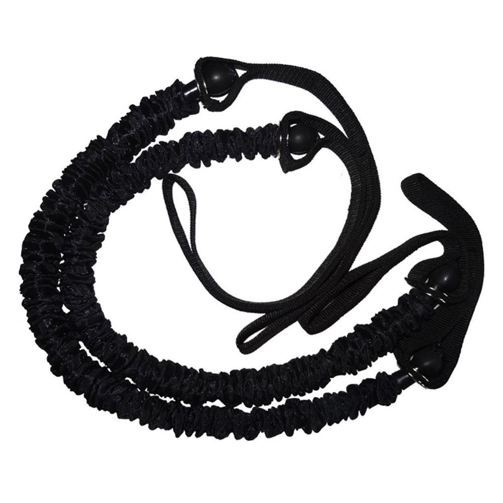 Fitness Abdominal Wheel Roller Crossfit Resistance Band Ropes AB Exercise Abs-black