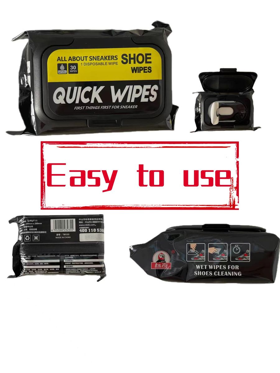 Quick Wipes Effective Clean For Shoes Bags Fur Elements