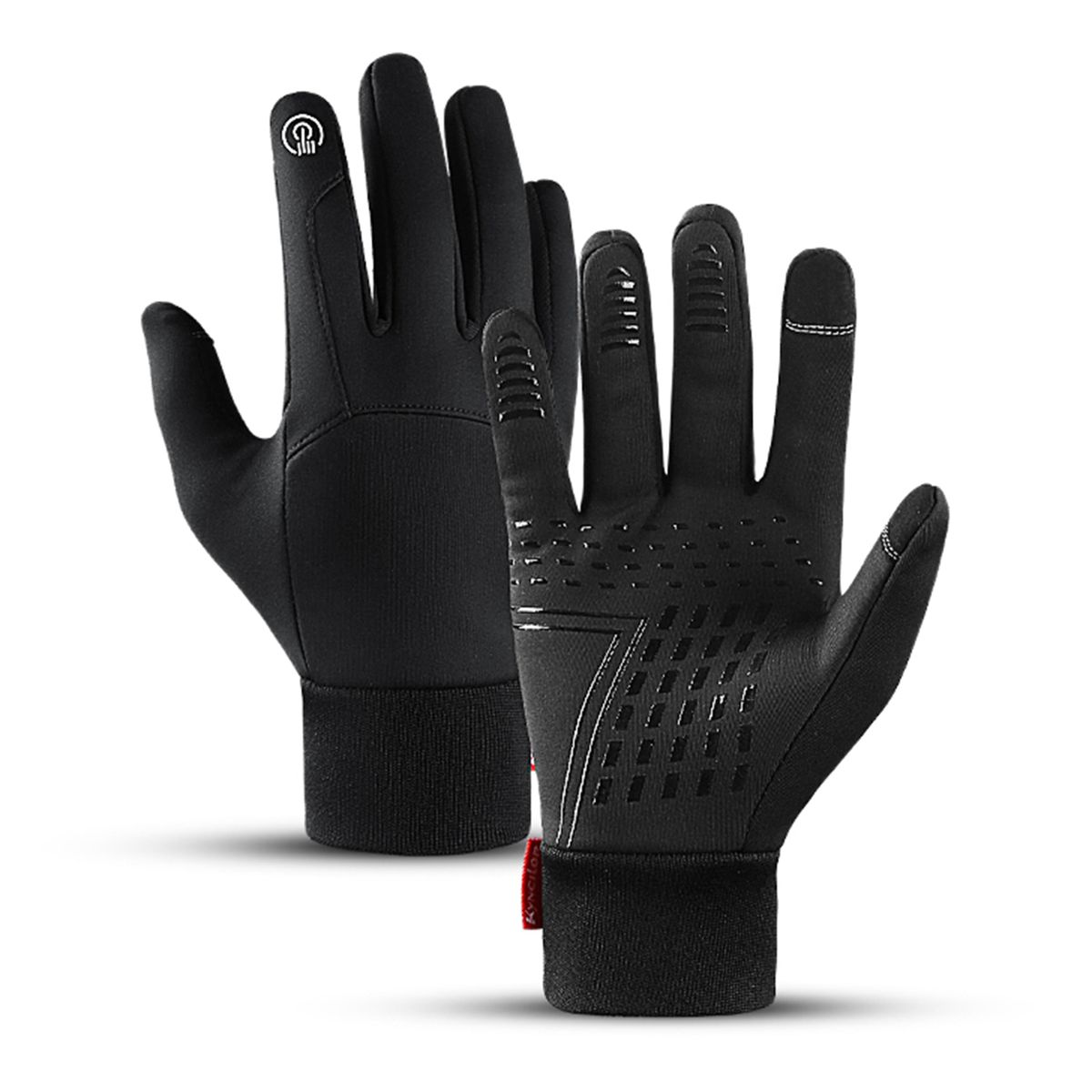 Winter Men Women Cycling Gloves Waterproof Windproof Fleece