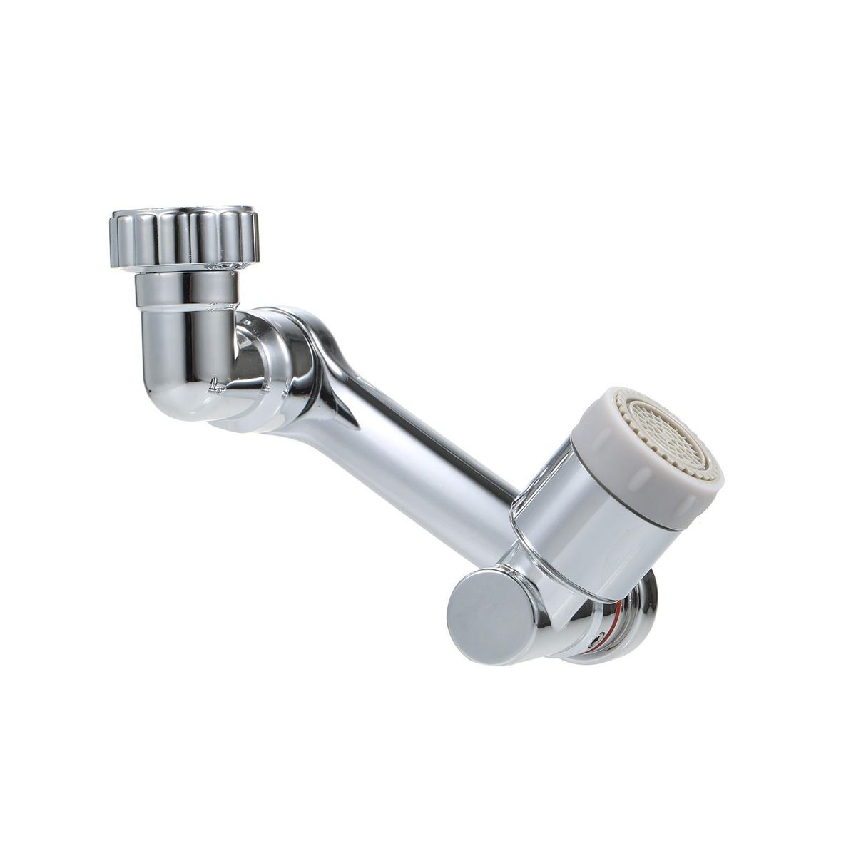 Robotic arm faucet 1080-degree robotic arm water nozzle bubbler universal extension water nozzle anti-splash wash artifact Double-mode water outlet--all copper manipulator arm plating color