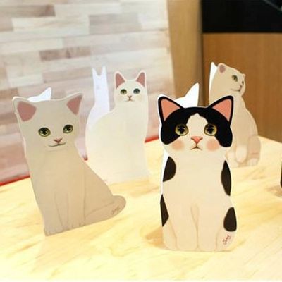 12pcs / Lot Korea. Jetoy Cute Cat Choo Card Three