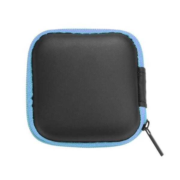 Fingertip Gyro Box Storage Package Mobile Phone Data Cable Charger Light Blue