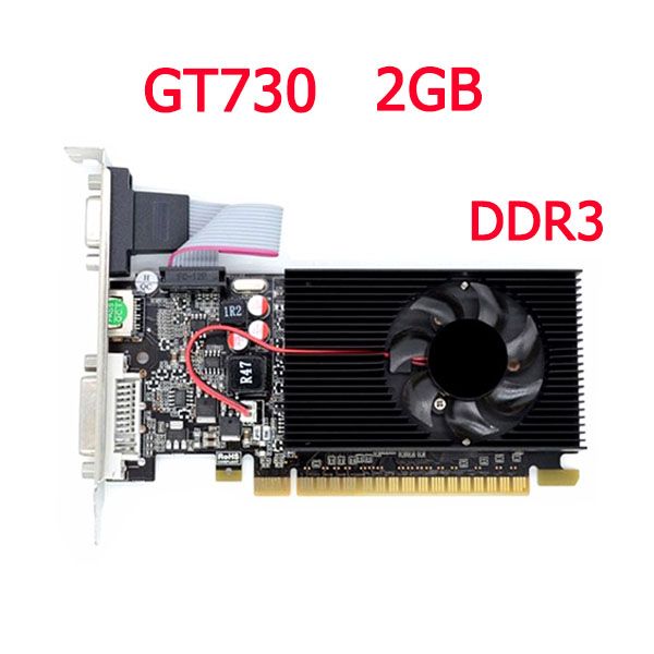GT730 2GB Graphics Card 64Bit G GT 730 2G D3 Game Video