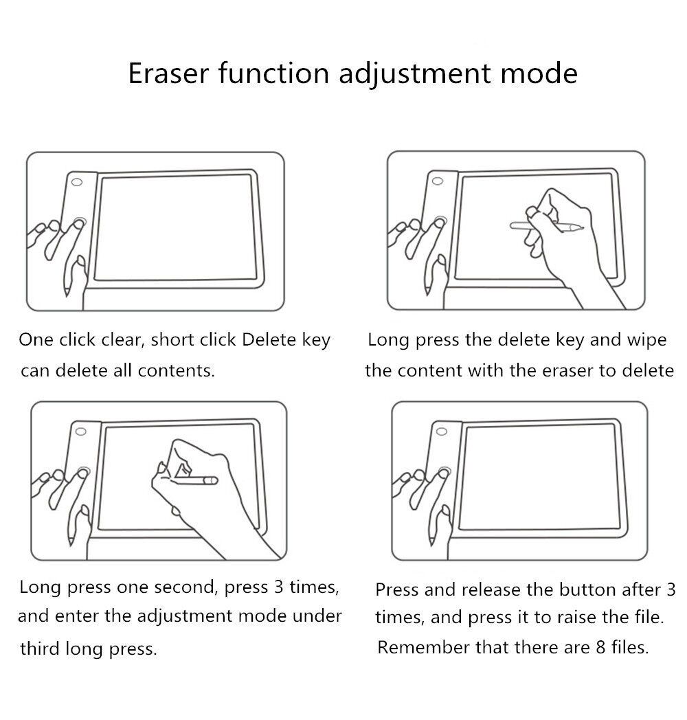 Ultra Thin 8.8 Inch Portable LCD Writing Tablet Digital Drawing Board Handwriting Pads With Pen