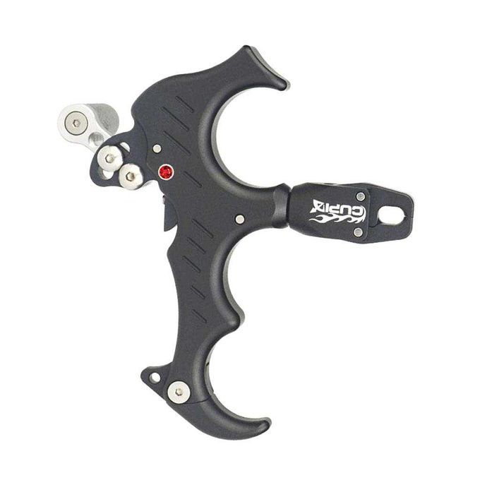 Compound Bow Release Aids Adjustable Left Right Thumb Button - Black