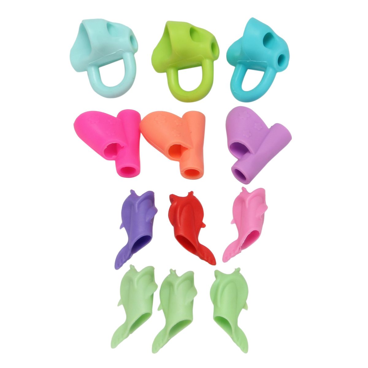12 PCS For Pencil Grip, Children Pencil Holder,Ergonomic