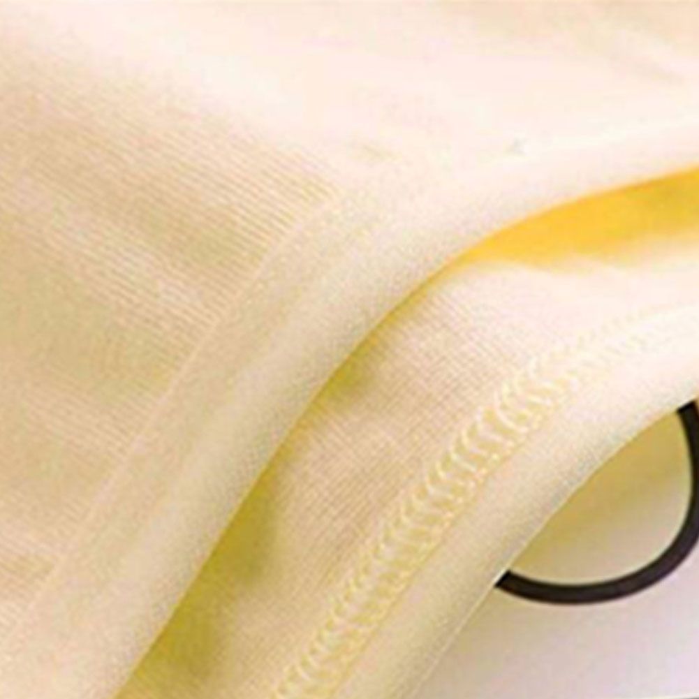 Women Fashion Mid Waist Elastic Solid Color Simple Breathable Modal Underwear