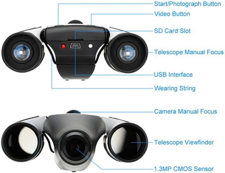 Digital Camera Binoculars Video Recorder With 32GB SD Card