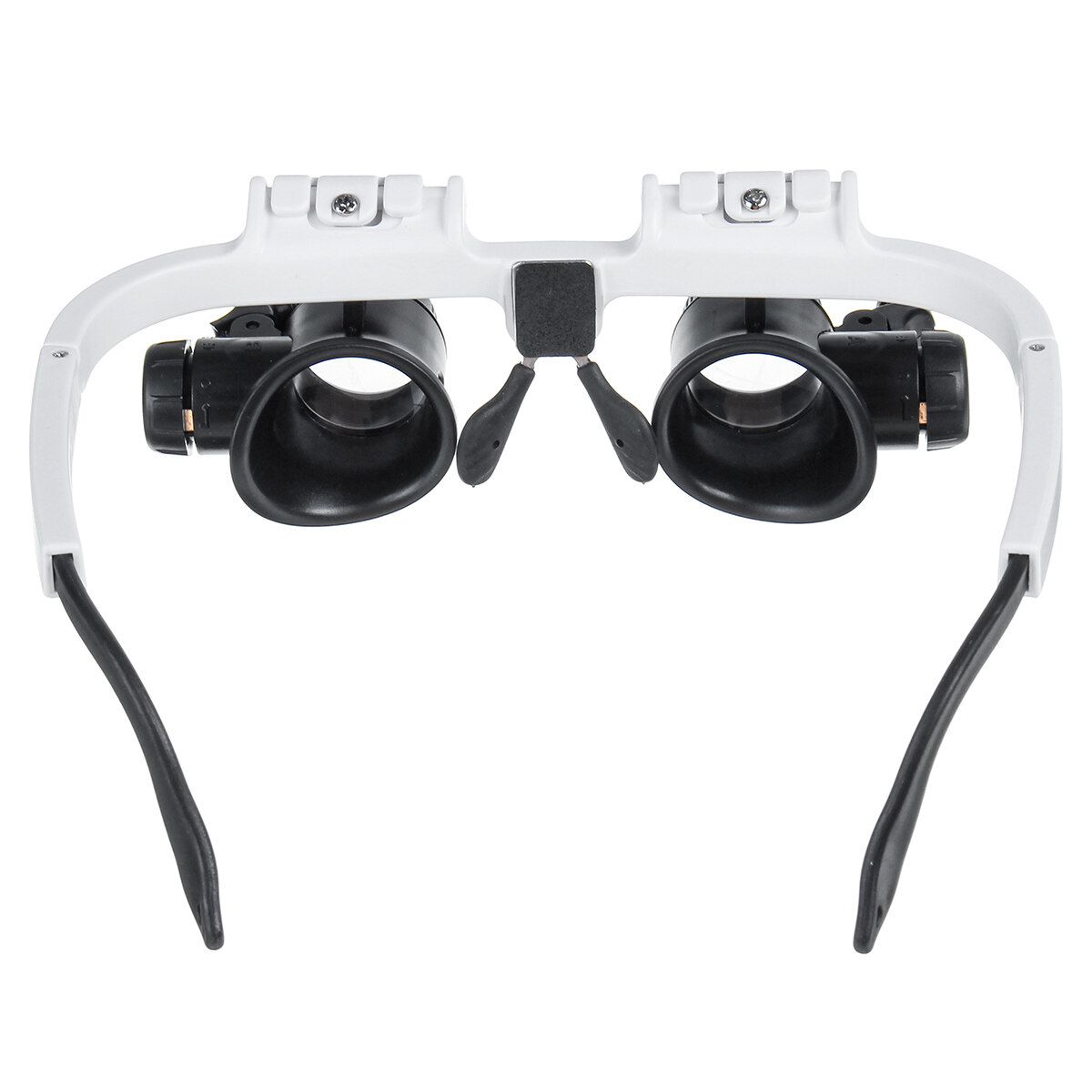 Magnifier Magnifying Eyes Loupe Jeweler Watch Repair Dual LED Light Lens