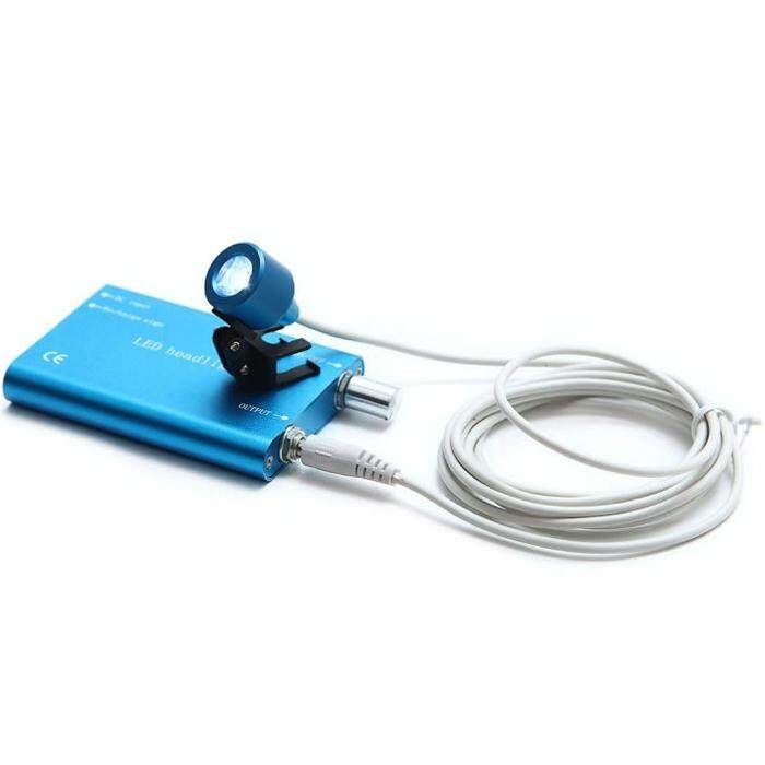 3.5x420mm Dental Surgical Loupe Magnifier Binocular Magnifier With LED Head Light Lamp Dental Loupes