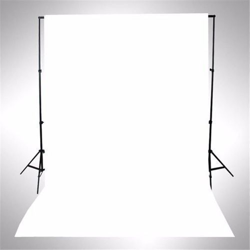 White Screen Backdrop Camera Background(10'' X 20'') - White