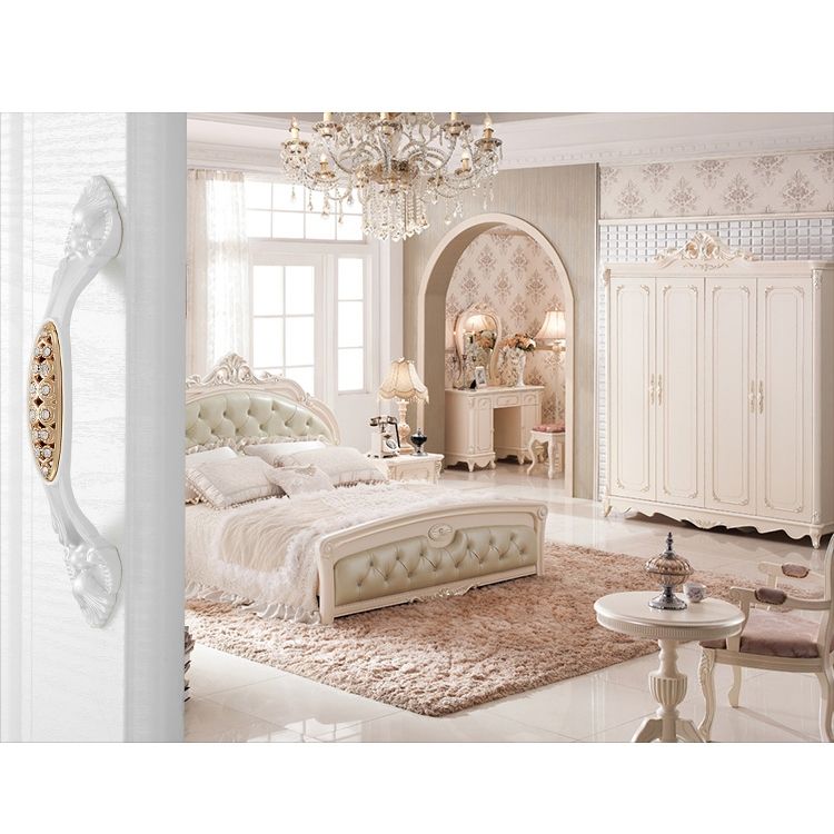 2 PCS Crystal Glass Drawer Cabinet Handle