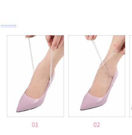 Invisible Shoe Straps For Holding Loose High Heels Shoe Strings Ankle Straps