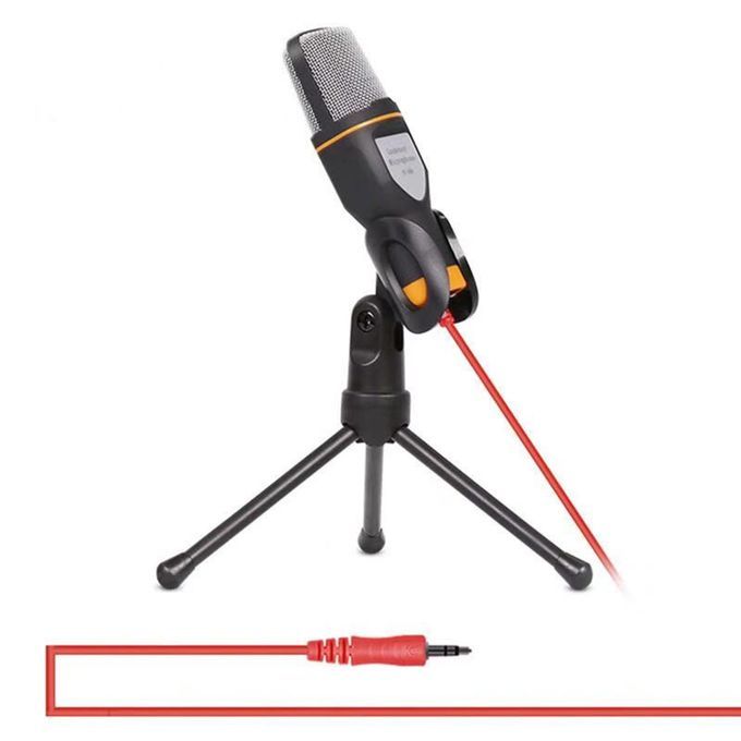Condenser Microphone 3.5mm Plug Computer PC Microphone