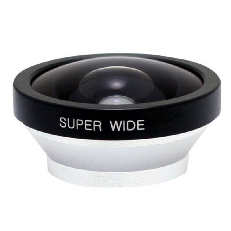 3 In 1 Mobile Phone Fish Eye Super Wide Angle Macro-Black