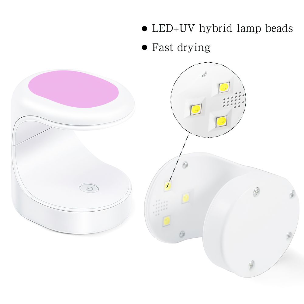 16W Nail Drying Lamp UV LED Lamp Mini Portable Nail Dryer