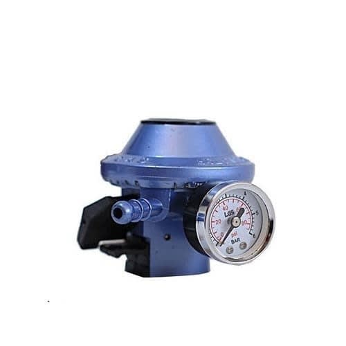 Gas Regulator With Meter.