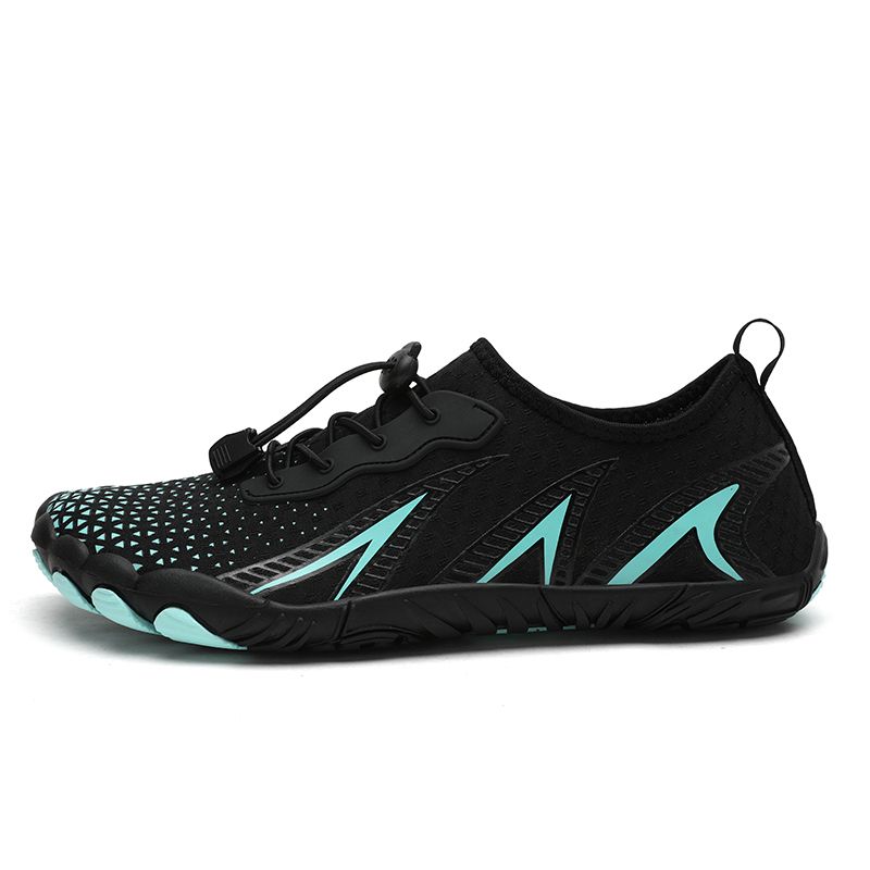Lady Upstream Shoes Aqua Shoes Barefoot Swimming Shoes Black
