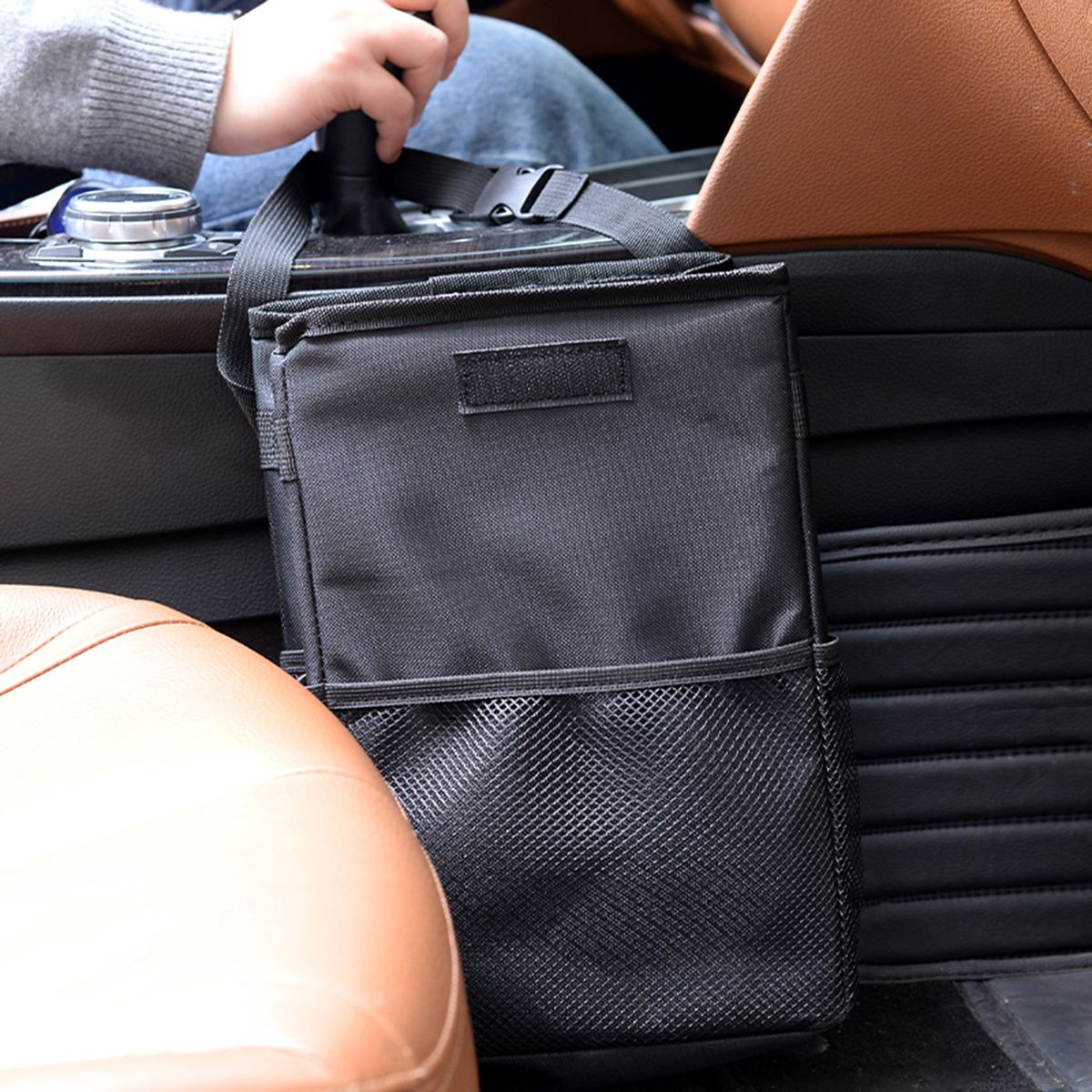 Car Trash Can For Car Cute, Car Trash Bag Folding Suspension