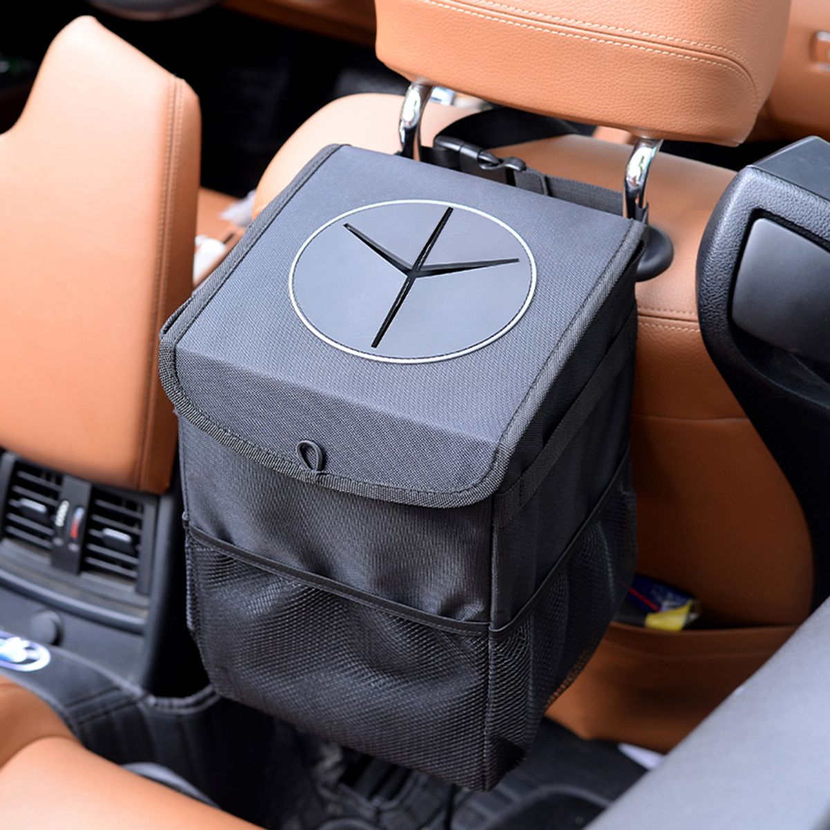 Car Trash Can For Car Cute, Car Trash Bag Folding Suspension
