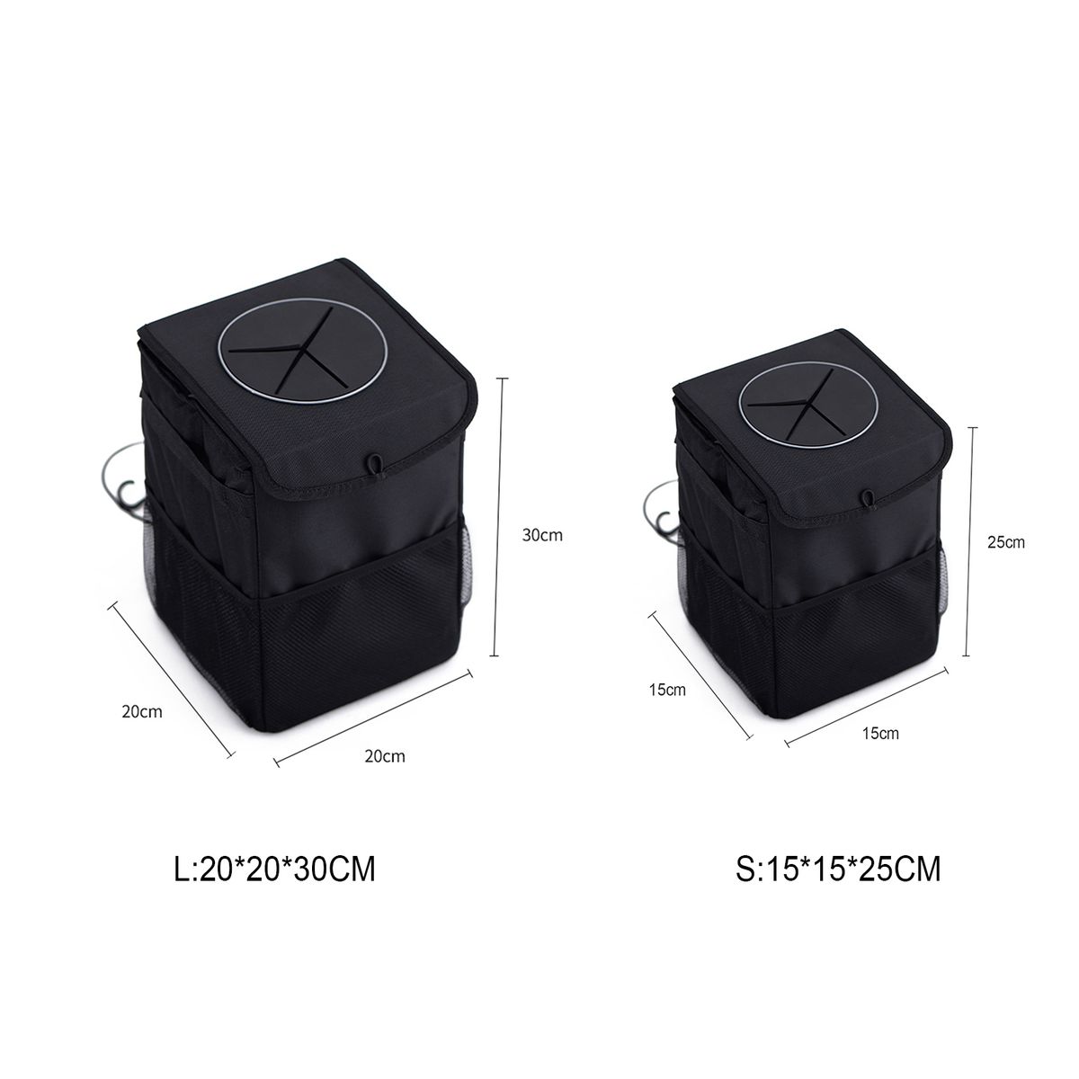 Car Trash Can For Car Cute, Car Trash Bag Folding Suspension