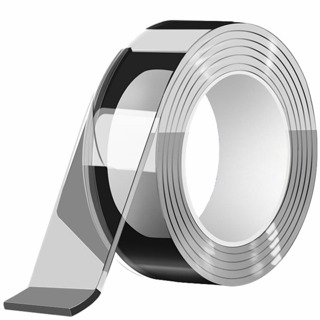 Versatile Nano Mounting Tape Double Sided Adhesive Tape Clear Removable Reusable