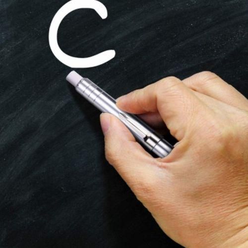 8Pcs Aluminum Alloy Chalks Holder, Teacher's