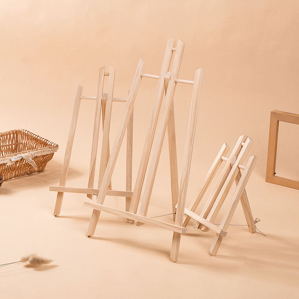 Mini Portable Wooden Art Easel Stand Adjustable Angle