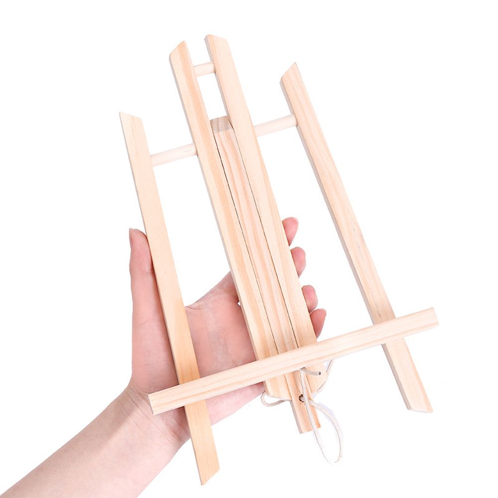 Mini Portable Wooden Art Easel Stand Adjustable Angle